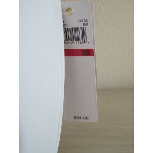 Anne Cole 21MT20686 Sz S Multicolor Striped Tankini Top, Sz XS Red Bikini Bottom - Picture 5 of 8